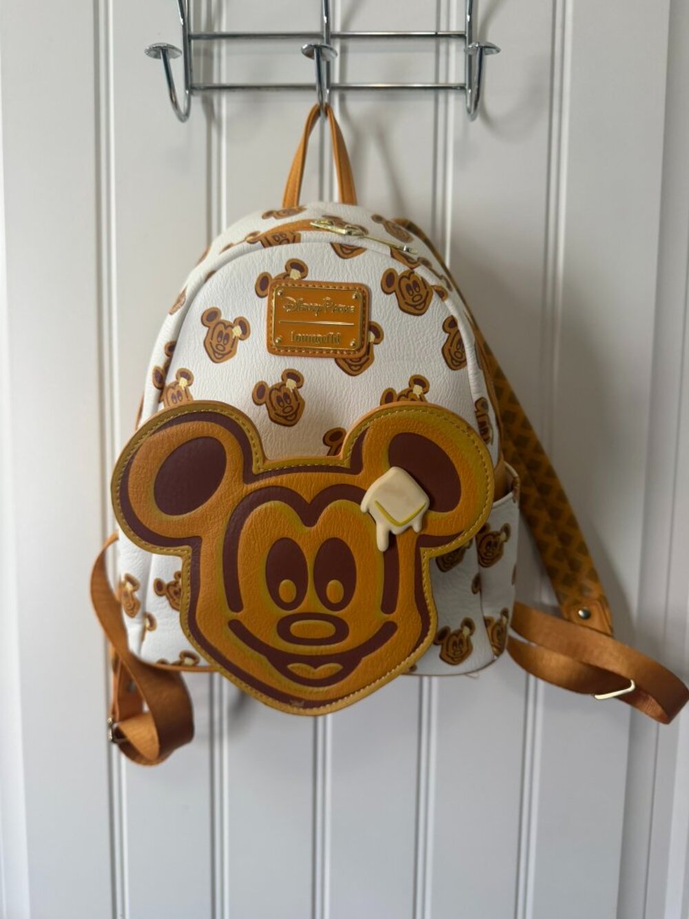 Disney Park Mickey Waffle Backpack + FREE Matching Ears